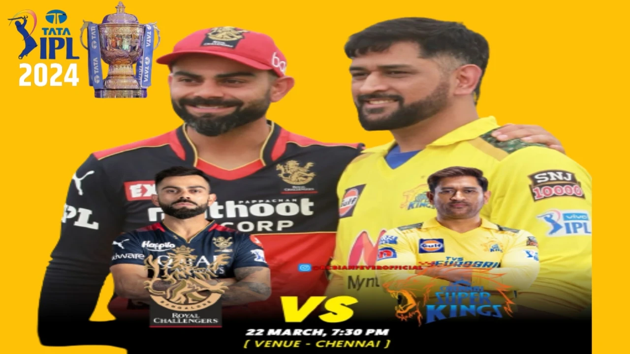 RCB vs CSK Dream11 Prediction, Playing11, Pitch Report, IPL 2024 Match 1st