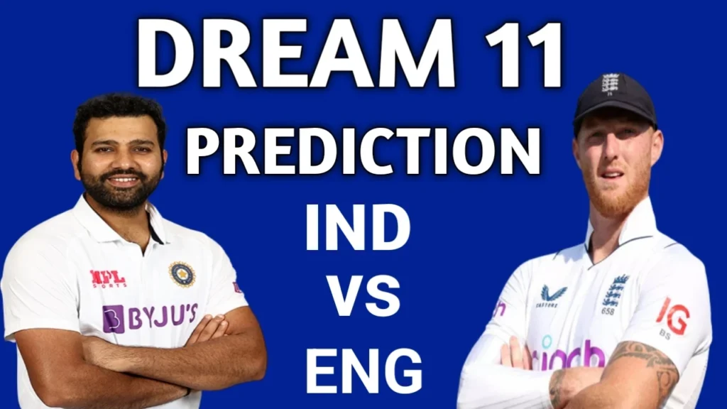 IND vs ENG 4TH TEST Dream11 Prediction, Playing 11