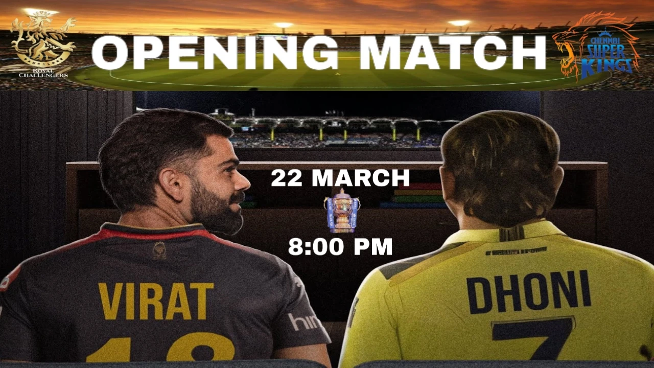 CSK vs RCB OPENING MATCH IPLT20, DREAM11 MATCH PREDICTION, MATCH 1ST