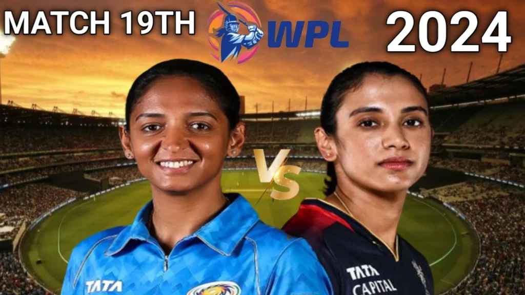 MIW vs RCBW WPLT20, TODAY MATCH PREDICTION, MATCH 19TH