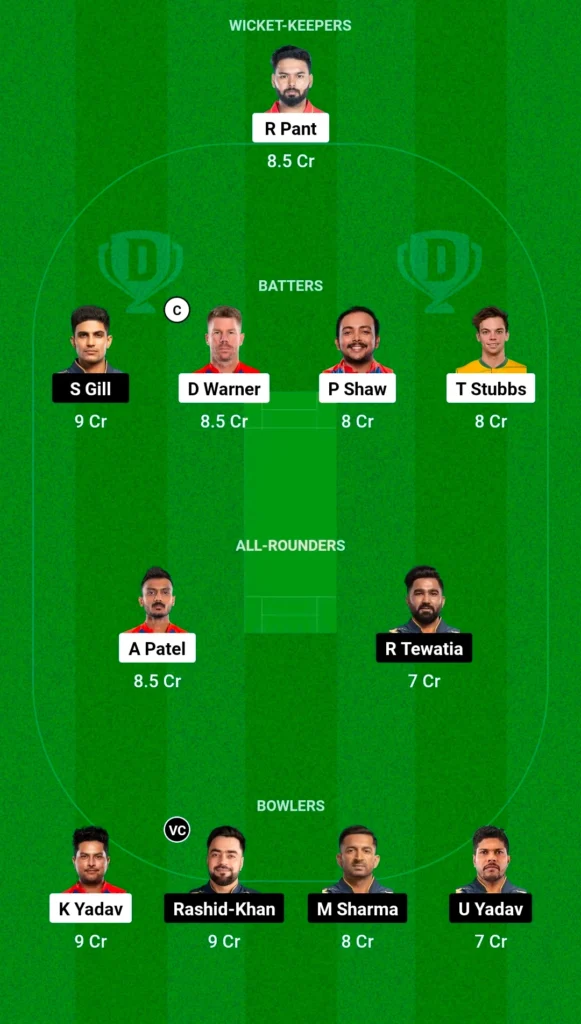 Dream11 Small League Prediction