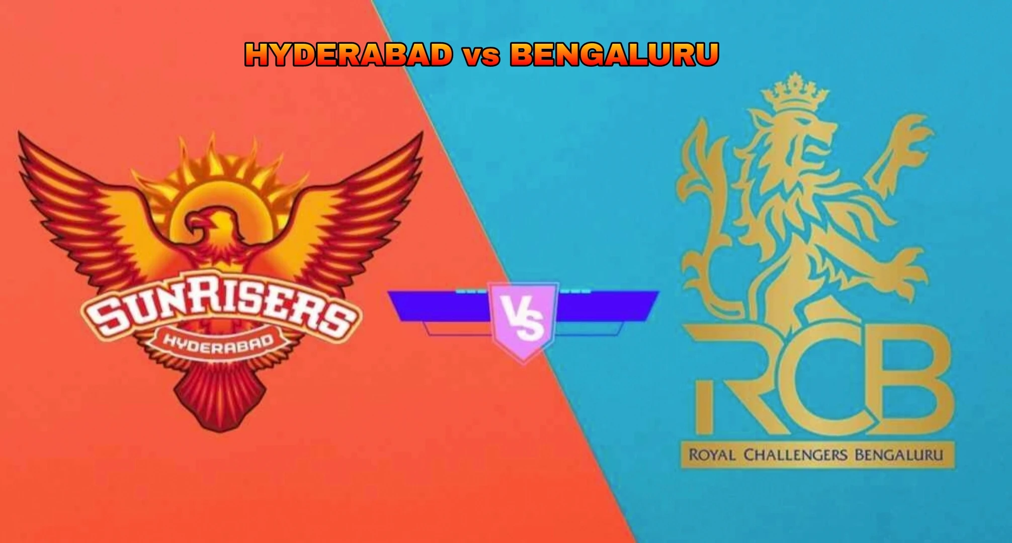 SRH vs RCB Dream11 Prediction, Fantasy Tips And Expert Advice